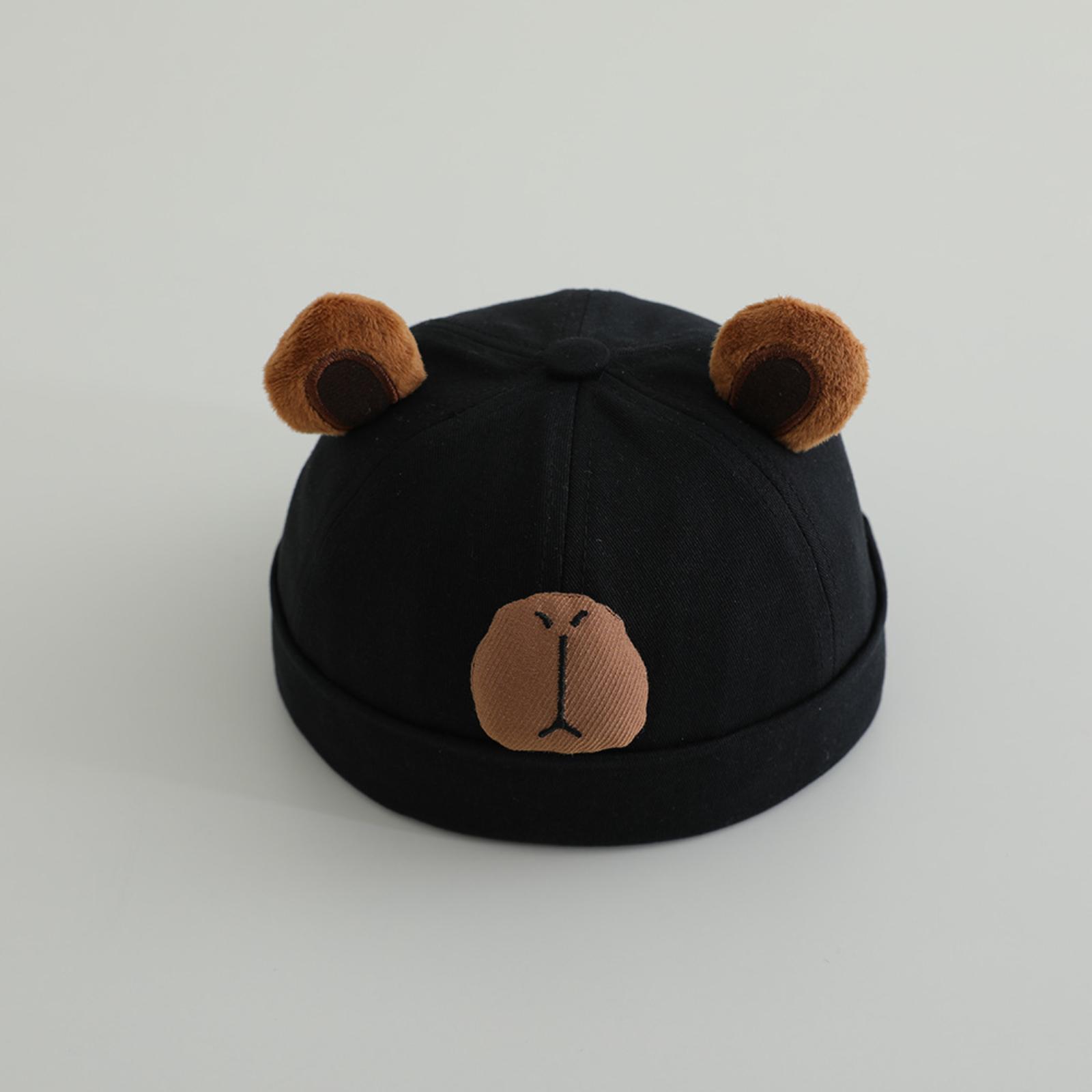 

Baby Landlord Hat , Cute Melon ,shaped Hat For Children One Size чорний