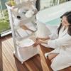 2/3 Layers Bathroom Dirty Clothes Storage Basket Movable PP Plastic Laundry Basket with Wheels