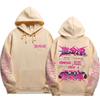 Stray Kids Pullover Hoodie Front Song Titles Icons Gradient Dripping Logo Just Feel Drawstring Hood Oversized Unisex K‑Pop Streetwear Fan Merch