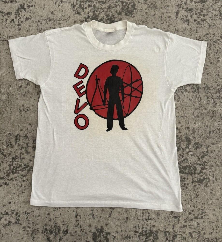 Devo Band T-Shirt Unisex Baumwoll-T-Shirt Alle Größen Unisex T-Shirt