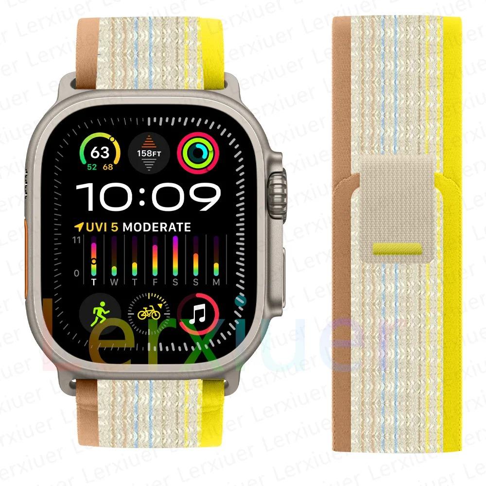 Armbänder für Apple Watch ultra2 Band 49mm 46mm 42mm 44mm 40mm 45mm 41mm Trail-Loop-Armband correa iwatch Serie se 3 7 8 9 10 11