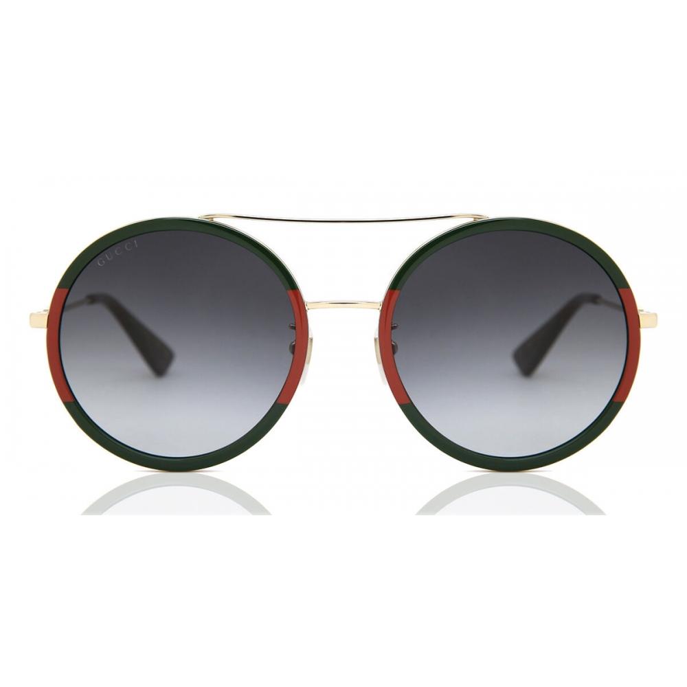 

Gucci Gg0061s 003 Женские Солнцезащитные Очки Red/56-22-140
