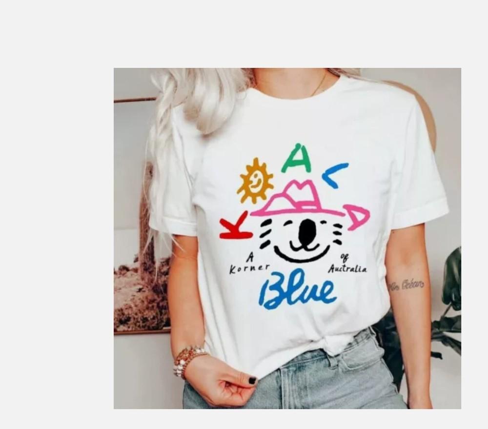 

Koala Blue A Korner Of Australia Shirt, hot, Olivia Newton-John t shirt, new XL