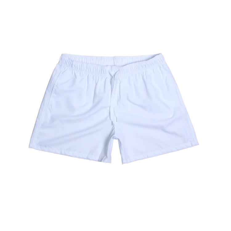 Mens Swim Trunks with Side Pockets Summer Casual Solid Color Beach Shorts Quick Dry Lightweight Board Shorts Swimwear Swimsuit