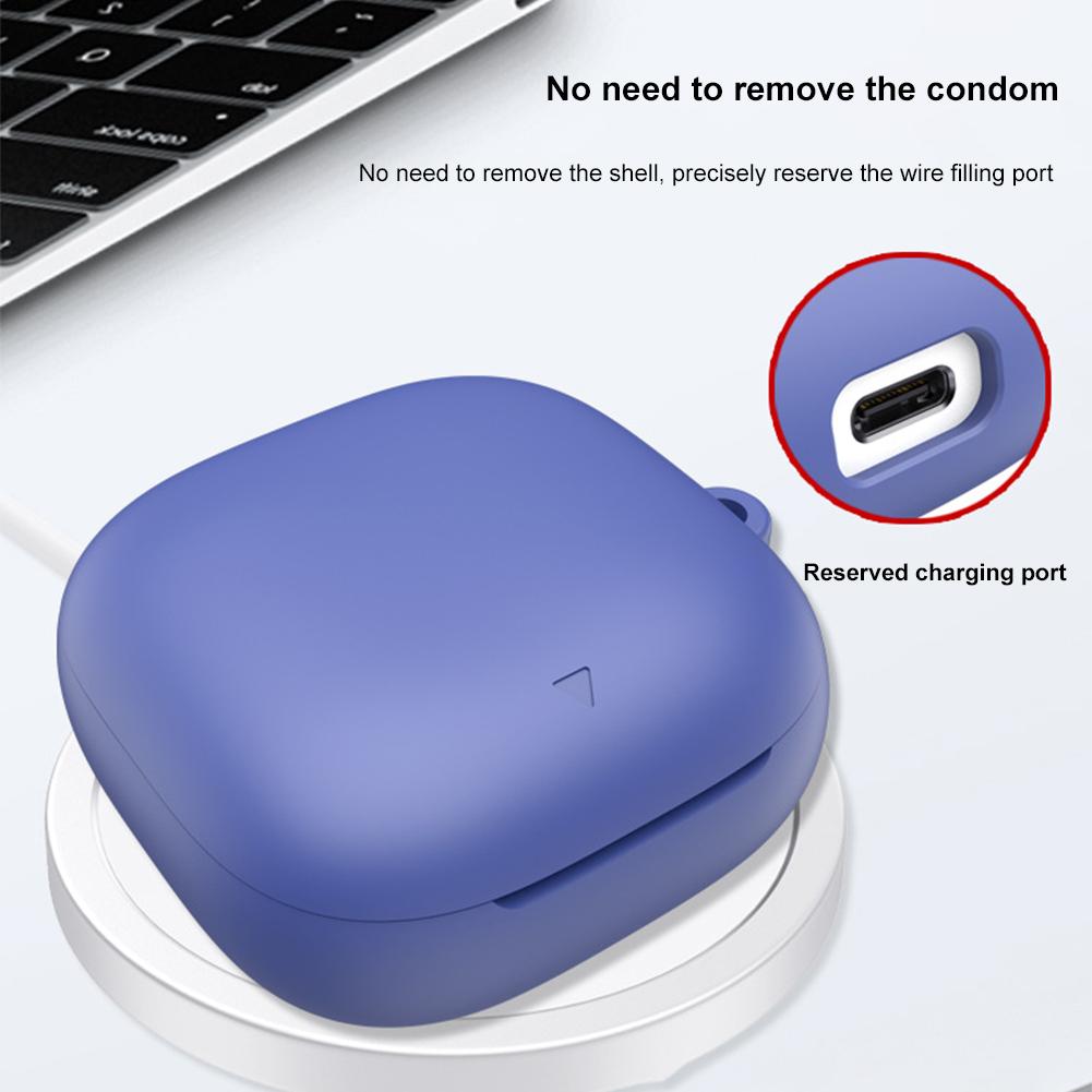 Silicone Protective Case For Anker Soundcore Liberty 5 Wireless Earbud Flexible Soft Protector Cover Shockproof Dustproof Sleeve