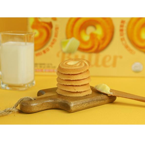 Butter Ring Gold – Korean Premium Butter Cookies 194g