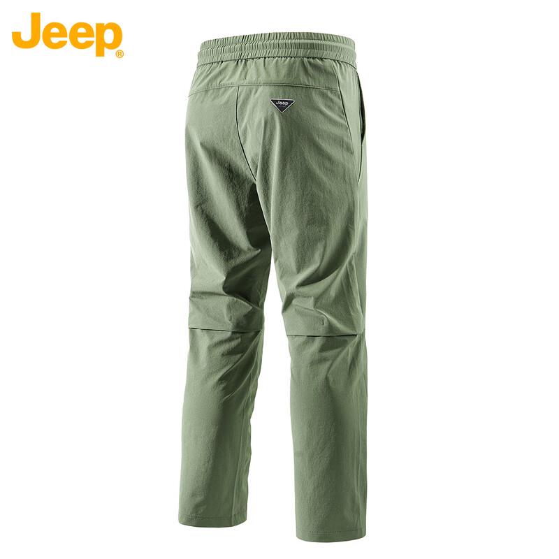 Jeep Unisex Straight-Leg Casual Pants