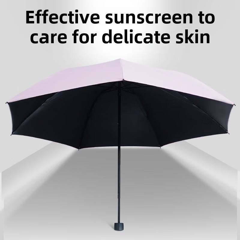 Hongye Foldable UV Protection Sun/Rain Umbrella