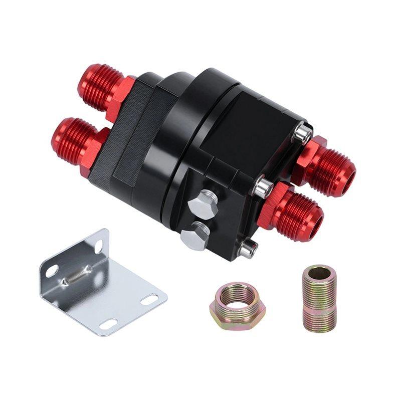 Oil Filter Cooler Male Sandwich Fitting Adapter Oil Filter Relocation Kit 3/4-16 M20 X 1.5