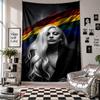 Wandbehang Lady Gaga Kunst Hängendes Tuch Dekorative Hintergrundabdeckung für Raumdekoration