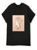 Hellenistic Girl Silhouette T-Shirt Cotton Man T-Shirts Personalized T-Shirt Graphics Sweat Shirts, Unisex