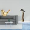 Golden Animal Figurine Modern Home Decor Ornament Sculpture for Desk Office Mantel Living Room