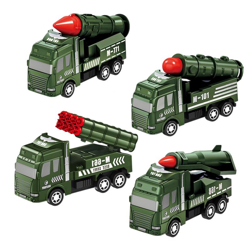 

SXH 1Pcs Mini Military Pull Back Car Kids Toy Small Project Military Vehicle For Boys