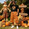 Men's Loose Fit Casual Shorts with Large Pockets Halloween Print