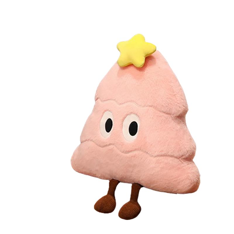

Plush Christmas Toy Tree Doll Star Tree Gift Kids Birthday Decoration Presents рожевий