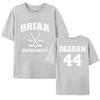 Summer Graham 44 22 Design Tshirts Off Campus TV Series Tshirt Cotton Comfortable Female Tees Loose Fashion Oneck Unisex Tees