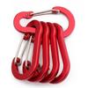 5Pcs Solid Color Climbing Buckles Outdoor Tools Mini Wire Gate Clips for Outdoor Climbing Hiking Small Durable Quick Hook