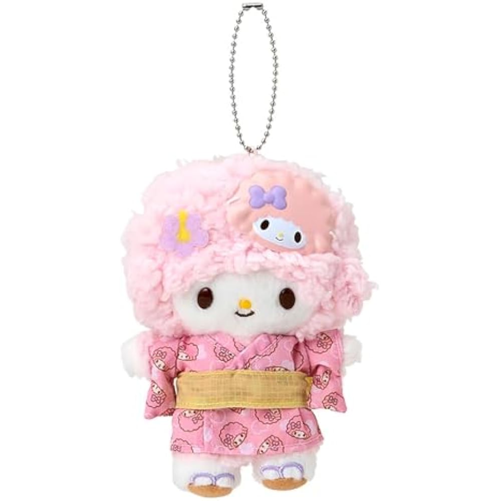 SANRIO (SANRIO) mascot holder (summer festival full of characters!) My Sweet Piano Polyester Stee...