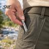Fishing Tackle Sharpener Pen Type Portable Hook Sharpener, Heavy Duty Metal Sharpening Tool, Cutter Rod with Clip, Accessories