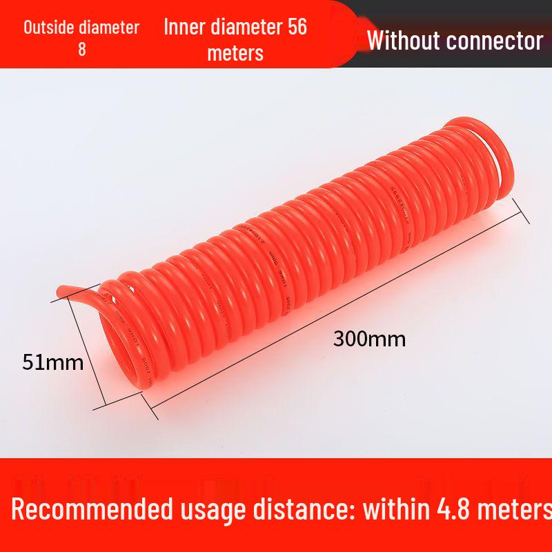 

Universal Air Compressor & Pump Accessories: PU Tube Spring Hose for Trucks