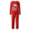 Family Casual Comfortable Long Sleeved Long Pants 3D Christmas Printed Parent-child Set
