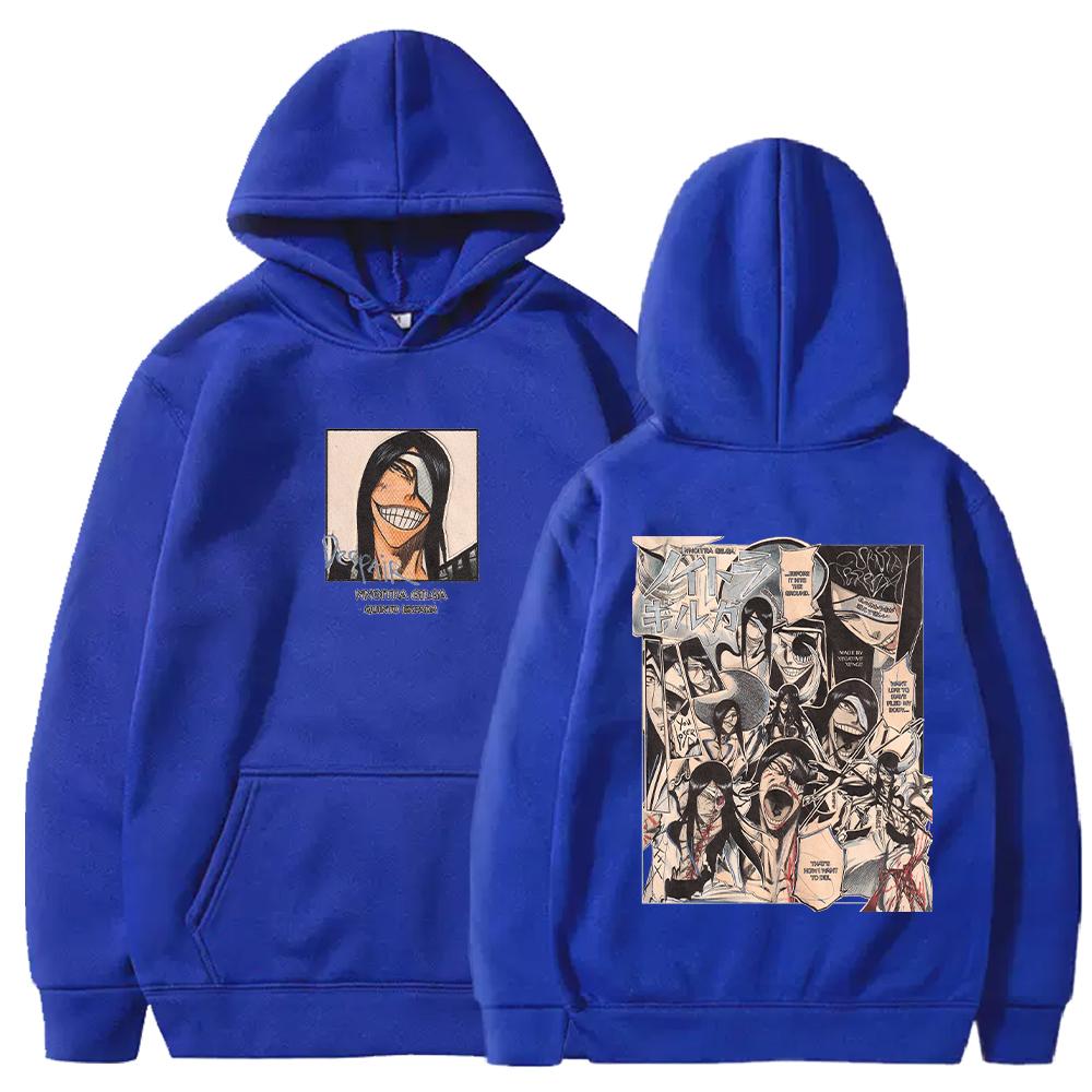 Anime Bleach Nnoitra Gilga Cooler Druck Herren Hoodie Comic Sportbekleidung Lässige Sportbekleidung Harajuku Herren Sportbekleidung