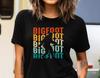 Funny Bigfoot T-Shirt: Retro Graphic Novelty Tee