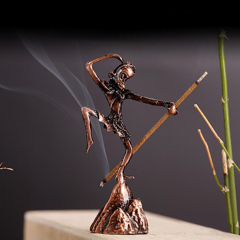 Monkey King Incense Sticks Burner Aromatherapy Furnace Creative Small Ornament