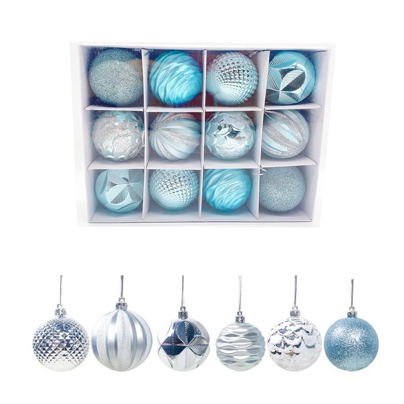 

Гальванизированные пластиковые рождественские украшения: Круглые, Неправильной формы и Расписанные Подарочные Подвески