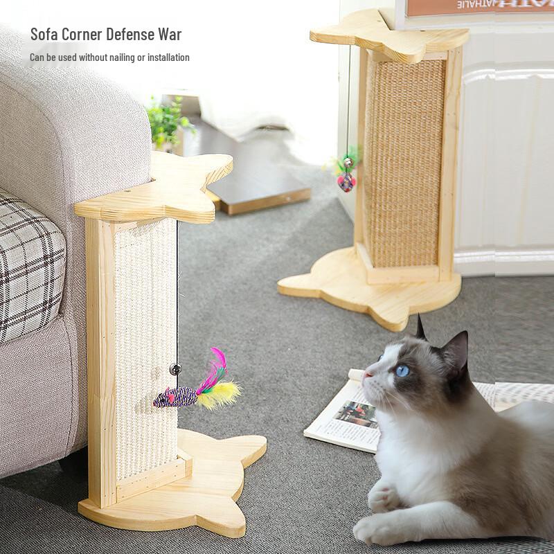 Tanyishan Vertical Sisal Cat Scratch Post
