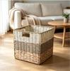 Handmade Rattan Gourd Grass Storage Basket for Sundries, Snacks & Fruits