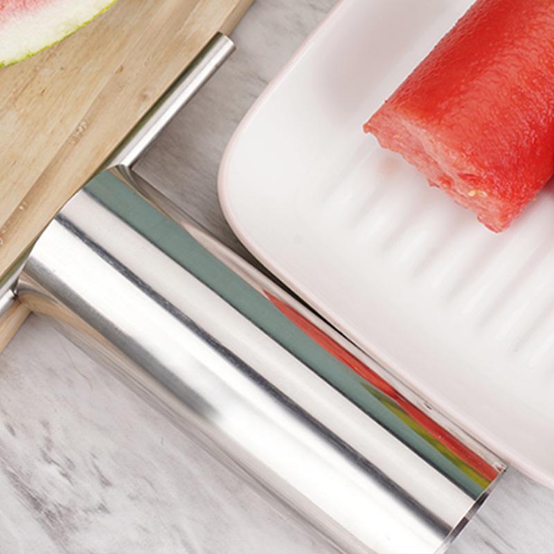 Stainless Steel Watermelon Corer Tool For Effortless Fruit Balling And Creative Salad Preparation