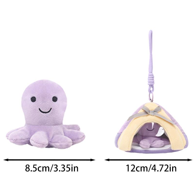 Cute Marine Animals Plush Toys Realistic Seahorse Whale Octopus Sea Turtle Starfish Kawaii Decorative Ornament Gift For Children