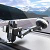 Car Phone Mount Long Arm Windshield Suction Cup Sucker Phone Mobile Car For IPhone Supp J5D1