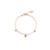 [Rosemont] Silver Freshwater Pearl Bracelet Rc0398