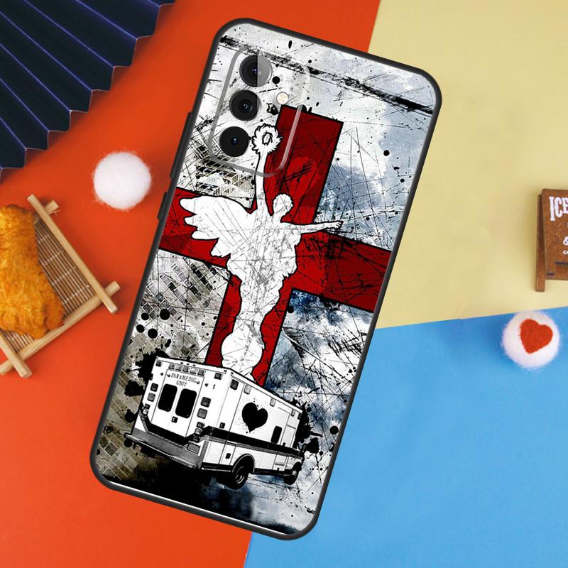 EMT EMS Ambulance Case For Samsung Galaxy A54 A34 A14 A55 A35 A33 A53 A13 A23 A17 A06 A16 A56 A36 A52 A32 A15