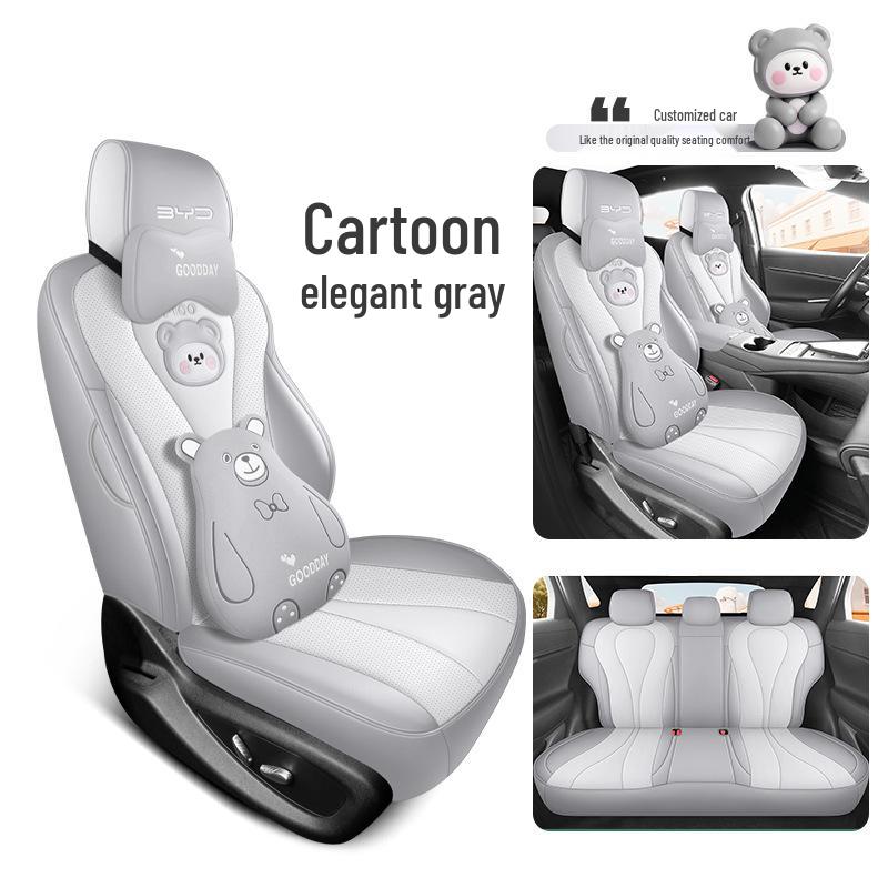 BYD Sea Lion 06dmi/06ev Leather Seat Covers - Full Coverage Cushion Special