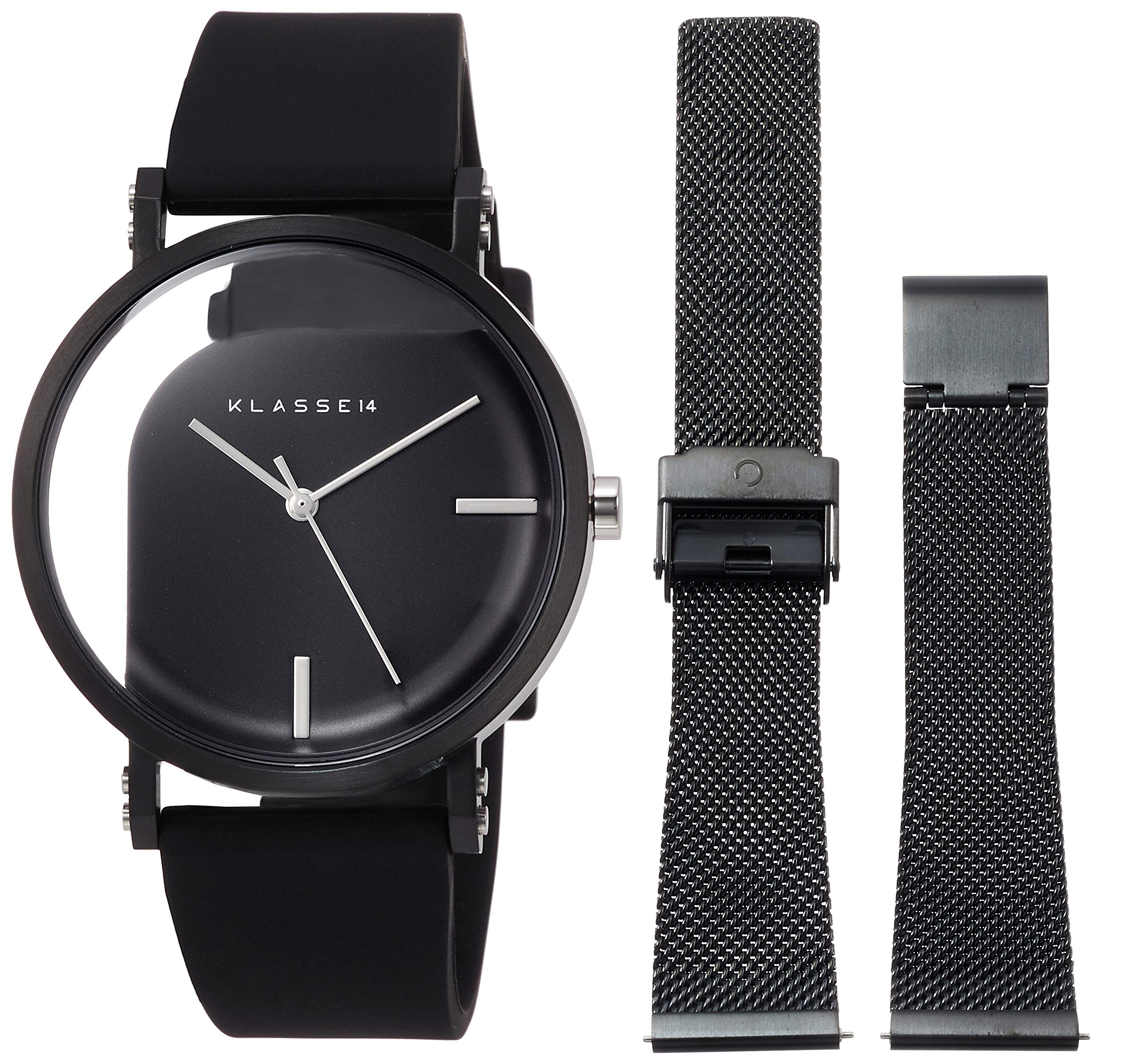 

Watch MPERFECT ANGLE Black 40mm WIM19BK011M Black [KLASSE14] Men s