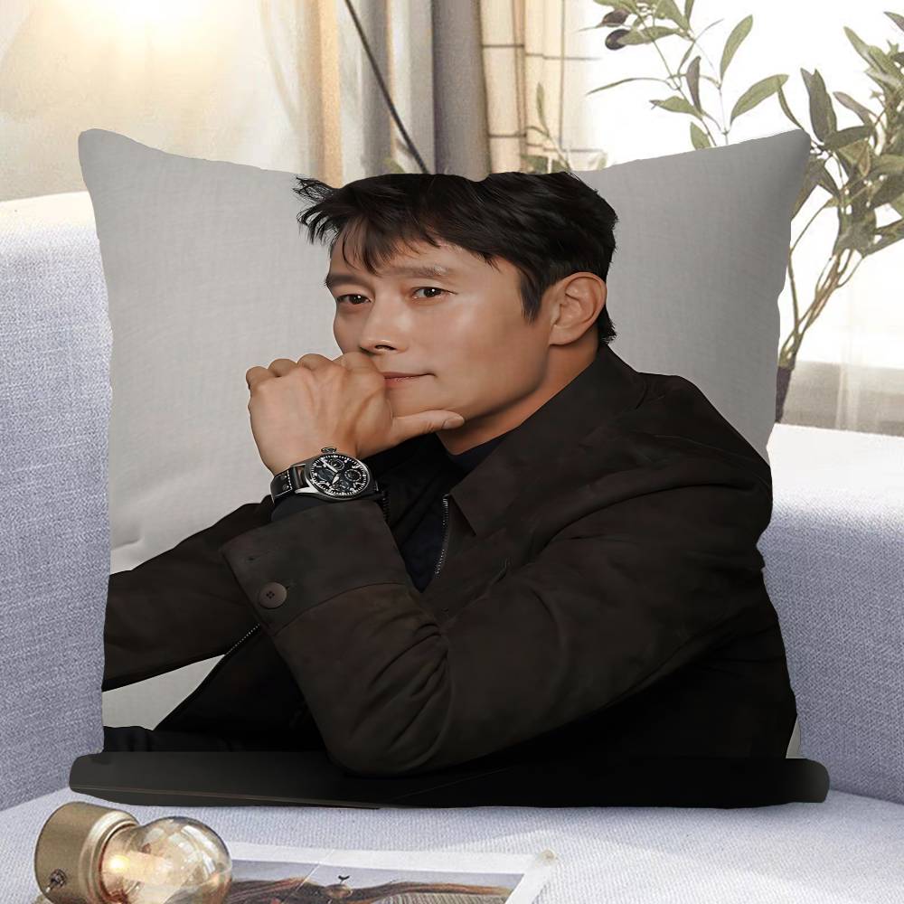

Musife Lee B-Byung Hun Cushion Cover Car Throw Pillow Case For Sofa Car Christmas Gift 40x40cm 45x45cm 16x16Inch