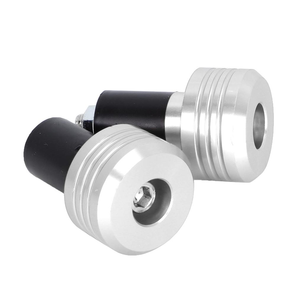 Motorcycle Handlebar Grip End Aluminum Plugs Moto Slider Accessories