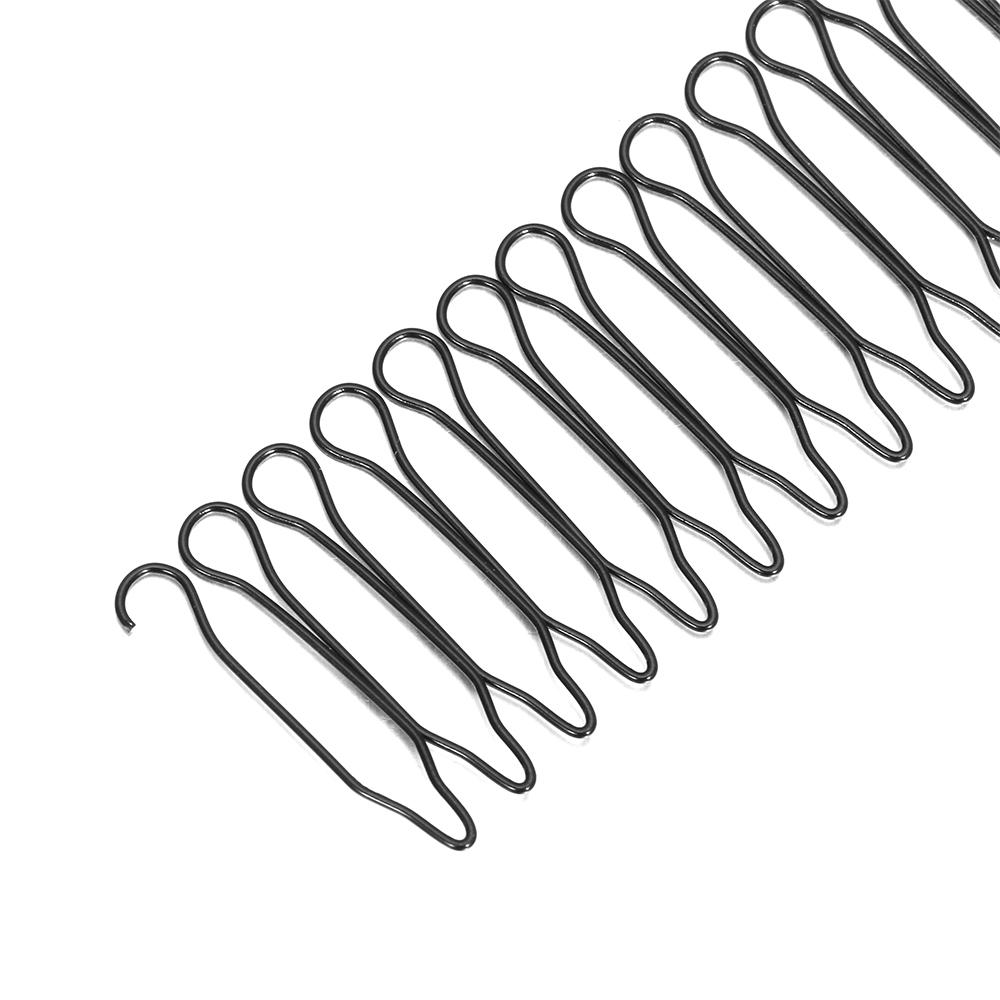 Easy to Use U Shape Hair Finishing Fixer Comb Baby Hair Tame Hair Finishing Clip Hairstyle Fixed