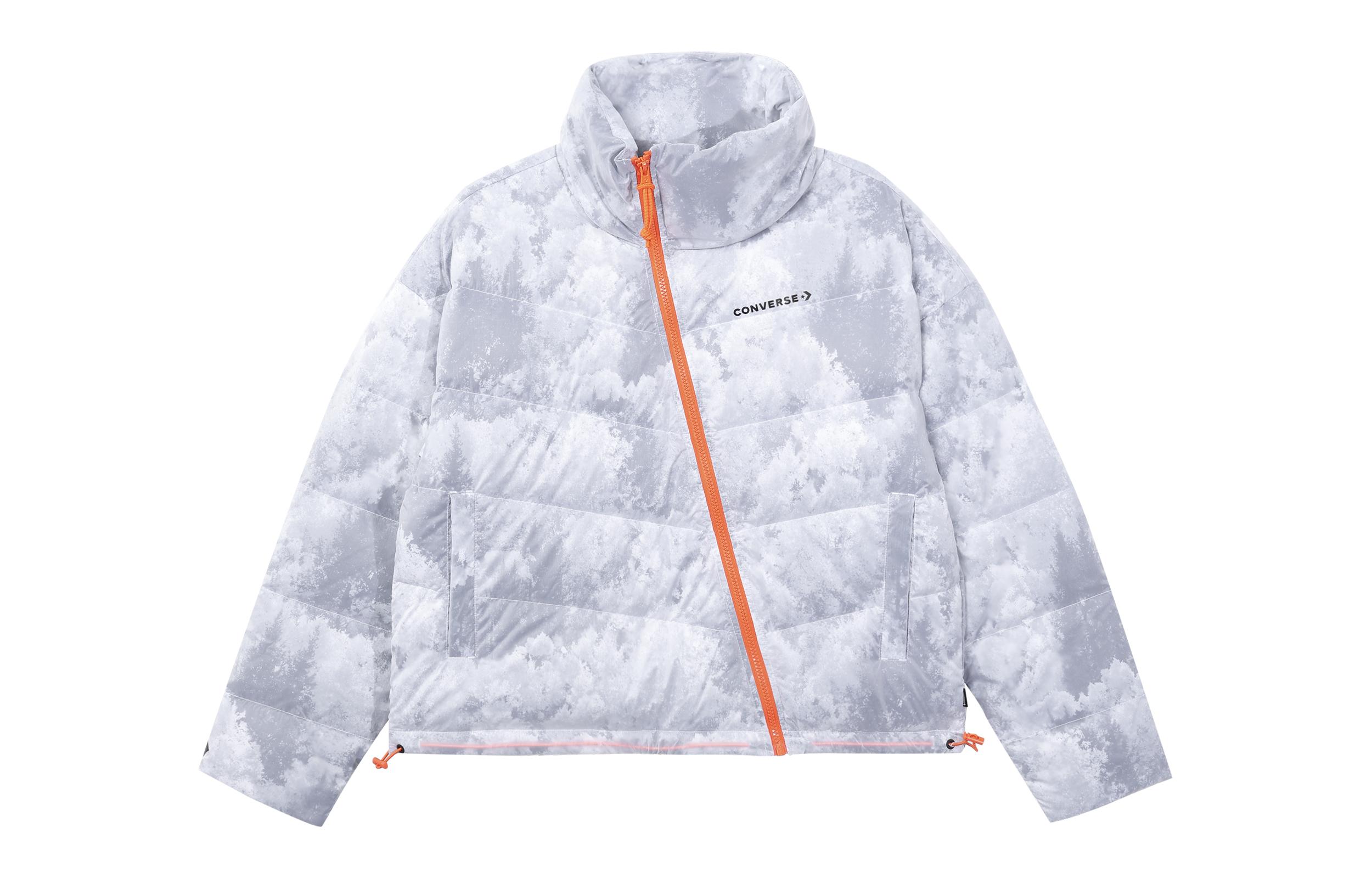 Converse Down Jacket Women s Gray 10021988-A01 S