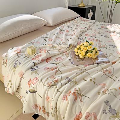 Spring Summer Soft Skin Comforter Or Child Or Adult Cool Blanket King Size Bed Air Condition Quilt Single Quilts Cold Bedding