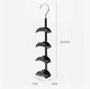 360 Degree Arched Hanger Hook Durable Bag Rack Holder Home Storage Closet Hat Silk Scarf Shawls Purse Handbag Wall Shelf