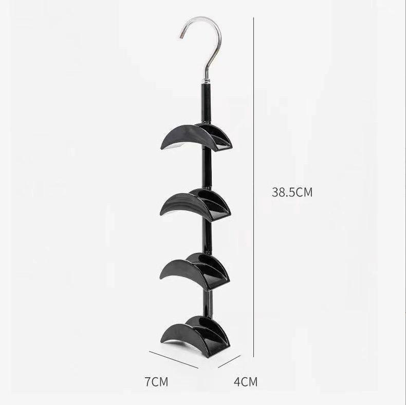 360 Degree Arched Hanger Hook Durable Bag Rack Holder Home Storage Closet Hat Silk Scarf Shawls Purse Handbag Wall Shelf