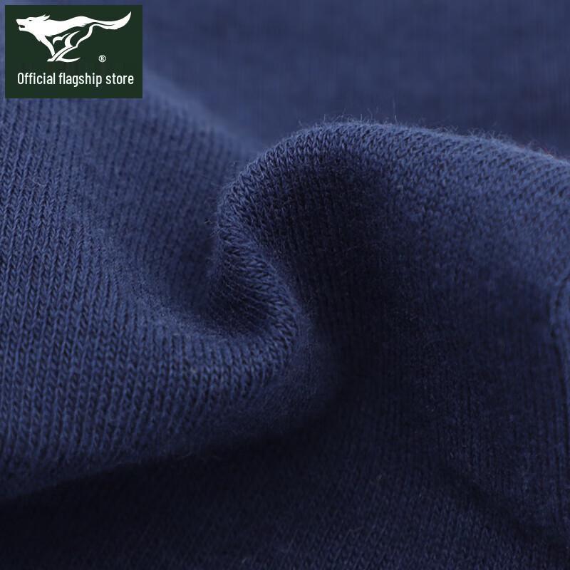 SEPTWOLVES Men's Plus Size 100% Cotton Antibacterial Mid-Calf Socks
