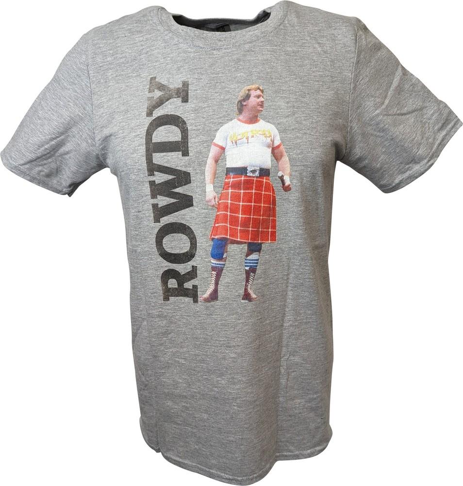 

Rowdy Roddy Piper Legends Collection Mens Gray T-shirt XL