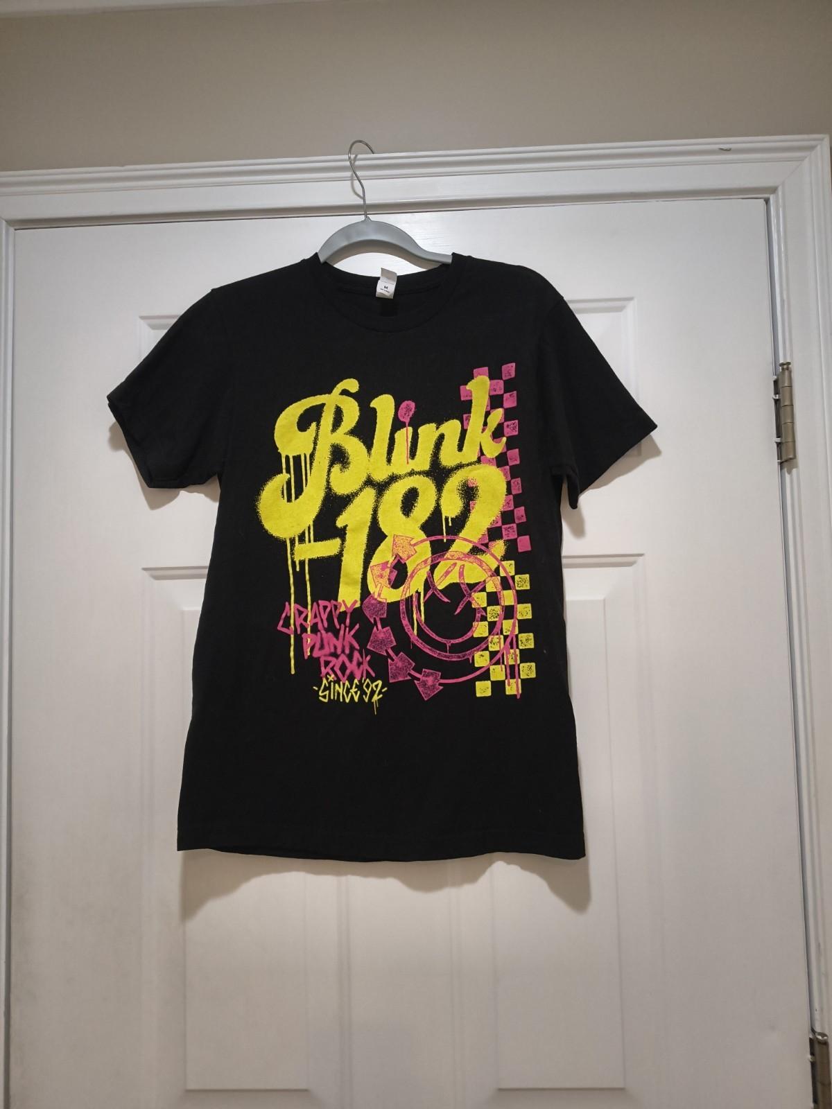 Blink 182 Crappy Punk Rock Men s Medium Graphic Shirt Size Medium Unisex T-Shirt XXXL