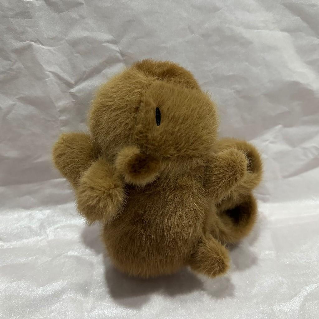Plush Capybara Ultra Cuddle Circle Soft Wrist Hugging Toy Adorable Look Animal