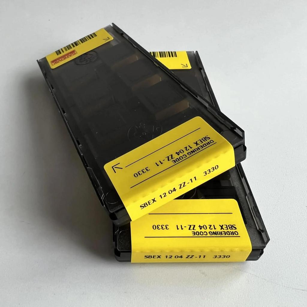 Original Sandvik / SBEX1204ZZ-11 3330 / CNC lathe carbide blade 10 PCS